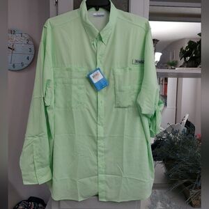 Columbia Tamiami II Long Sleeve Shirt 3X NWT